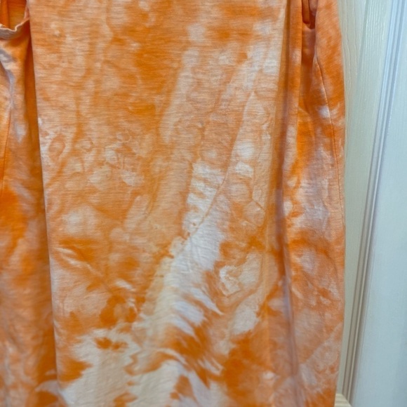 Universal Thread hand crafted tie dyed Orange Sleeveless MIDI Dress Size Large - Picture 8 of 8